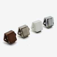Mini serrure personnalisée pour camping-car, sans clé et sans poignée, serrure à bouton pour armoire de camping-car, alliage de zinc + ABS, serrure de cabinet suspendu pour yacht, vente en gros