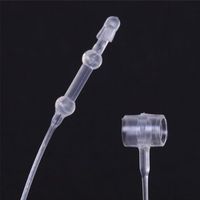 Épingles de sécurité personnalisées en plastique noir transparent pour étiquettes volantes – Offre spéciale