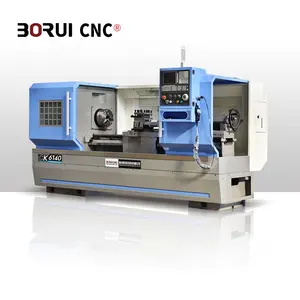 Borui Fabriek Verkoop Cnc Ck6140 Draaibank Machine Voor Metalen Snijden Horizontale Bed Hoge Precisie