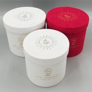 Cajas de Embalaje Populares Hechas a Mano, Redondas, de Terciopelo, con Forma de Flor, Tubo de Cartón, con Logotipo Personalizado, Caja de Regalo con Recubrimiento UV, Modelo CZAB - Product Image 5