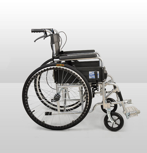 <span class=keywords><strong>Silla</strong></span> de Ruedas Manual Ligera de Alta Calidad, Económica, Plegable y Portátil, Hecha de Acero <span class=keywords><strong>para</strong></span> Fijación en Escaleras - Product Image 5