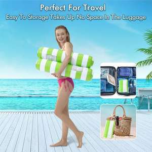 Chaise longue flottante en EVA, flotteur gonflable pour piscine, hamac aquatique - Product Image 5