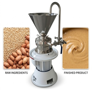 HUAZHIYI Macinatore Commerciale Verticale a Colloide in Acciaio Inossidabile per la Lavorazione di Frutta e Verdura - Product Image 1