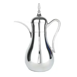 Vacuum Flask Arabic Traditional Arabic Style Fashion Dallah Pot 700 Ml Glass Vacuum Flask Arabic Bottle