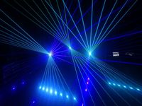 Projecteur laser RGB 6W/10W avec contrôle DMX pour scène de mariage de rêve, style Cendrillon, idéal pour DJ et location de fêtes - Direct Usine Guangzhou