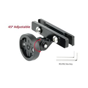 Soporte de montaje en el sillín de bicicleta de aleación de aluminio para luz trasera <span class=keywords><strong>Garmin</strong></span> <span class=keywords><strong>Varia</strong></span> y radar de visión trasera - Product Image 3