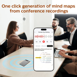 <span class=keywords><strong>Dictaphone</strong></span> intelligent OEM avec IA, carte de traduction vocale, enregistrement 84 heures, transfert rapide Wi-Fi <span class=keywords><strong>pour</strong></span> usage professionnel quotidien - Product Image 5