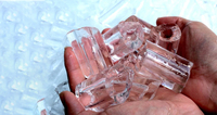 Máquina Industrial para Hacer Hielo en Tubo de 1-5 Toneladas con Compresor Bristol, Bomba y Motor, Enfriamiento Automático por Agua