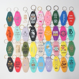 Portachiavi Personalizzati con Logo Stampato UV, Impermeabili, in Plastica ABS Acrilica, per Hotel e <span class=keywords><strong>Motel</strong></span>, Etichette per Bagagli - Product Image 1