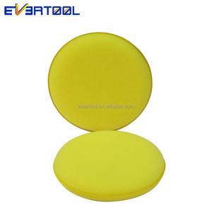 EVERTOOL Tampone in Schiuma per Lucidatura Auto, Spugna Gialla per Lucidatrice Rotativa, Correzione Vernice e Dettagli Auto - Product Image 2
