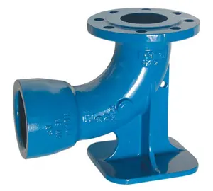 ISO 2531 Ductile Iron Double Flanged 90 Duckfoot Bend