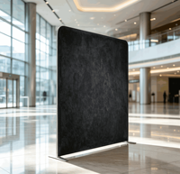 Toile de fond durable pour photomaton, fond d'écran personnalisable pour stand de salon professionnel et décoration de fête