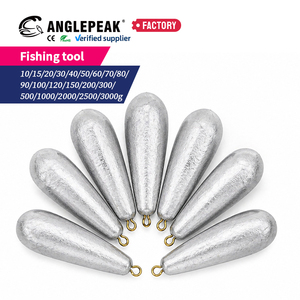Factory Direct 1000g-3000g Pure Lead Teardrop Shaped Lead Sinkers <strong>Fishing</strong> Accessories <strong>for</strong> Bottom <strong>Fishing</strong> Deep Sea - Product Image 1