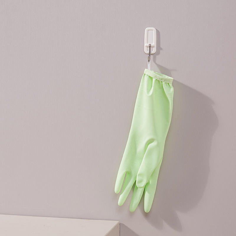 ถุงมือสำหรับใช้ในครัวเรือนพร้อมสายคล้อง [สีเขียว]