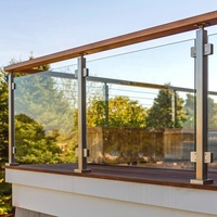 VIKO 2025 NOUVEAU Rail de verre en acier inoxydable certifié CE pour colonne de balcon