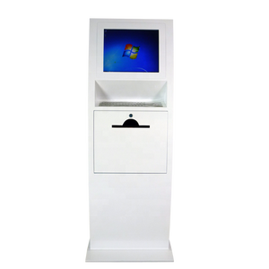 Tự động tự dịch vụ vé A4 in ấn tài liệu kiosk với kim loại qwerty bàn phím - Product Image 2