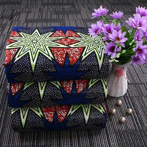 2021 Brand New Cotton Twill High Quality Wholesale Stock African Prints Ghana Wax Print Fabric