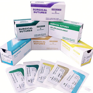 ไหมผ่าตัดชนิดไม่ละลาย ความแข็งแรงสูง แบบโค้งตัด 1/2 วงกลม สำหรับการผ่าตัดทางคลินิก - Product Image 3