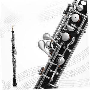 Instrument à vent en bois, <span class=keywords><strong>clarinette</strong></span> 22 clés, clé de Do, semi-automatique, pour débutant, test d'oboé - Product Image 3