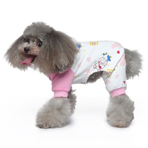 Lovely Pink Dog Clothes All Seasons Cotton Pet Pijamas Cheap Small coat ropa para mascotas ropa para perros es mascota - Product Image 3
