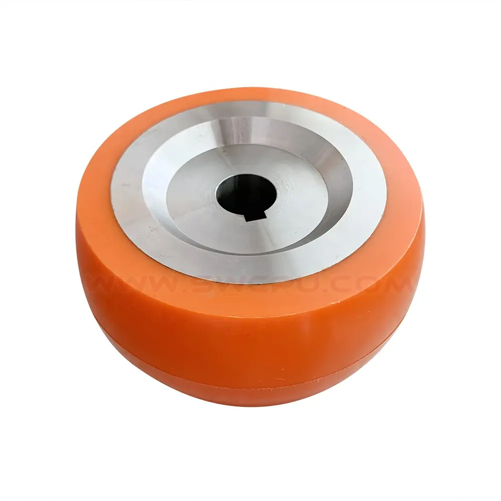 Custom Drive Wheel PU Roller, Metal Steel Core Polyurethane Wheels