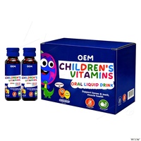 Vitamines liquides orales premium pour enfants – Extrait de vitamines B et C pour soutenir la santé immunitaire, osseuse, dentaire et musculaire – Bien-être quotidien des enfants