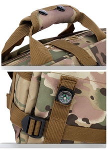 Tactical Camouflage Shoulder <b>Backpack</b>, Men's Cross-body Computer Bag, Fans Outdoor Casual Commuting Handbag - Product Image 6