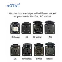 Neuer AOTAI Typ 2 Südafrika-Stecker V2L Adapter 16A 3,5kW 230V AC Fahrzeug-Ladeadapter für BYD GWM / Haval OMODA JAECOO Chery