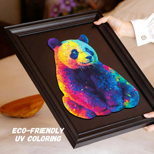 Puzzle Bois Découpé au Laser Pièces Puzzle Artistique et Jeu Familial pour Adultes et Enfants Jouet Éducatif Personnalisé Gros - Product Image 6