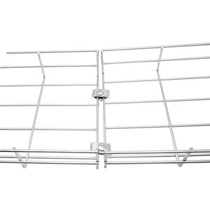 Abrazadera de Unión Reforzada para Bandeja de Cables de Malla Metálica, Conector de Empalme de Extremo a Extremo Compatible con Diámetros de 4mm a 6mm Bandeja para Cables - Product Image 3