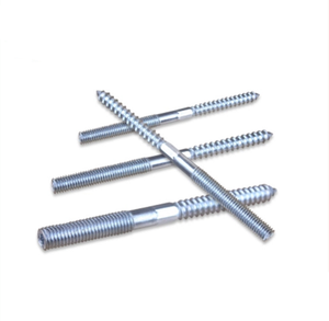 <strong>Wood</strong> to Metal Dowel Screw Double Thread End Furniture Screw Dowels Double End Hex Socket SS316 Hanger <strong>Bolt</strong> - Product Image 3