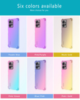 Coque de téléphone en TPU souple dégradé pour Xiaomi 17 Pro Max 15 Ultra 14T, étui de protection antichoc pour Redmi Note 15 Pro Note 14