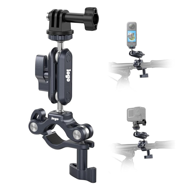 Bicycle Clip Camera Mount Gopros Handlebar Mount for Cameras Motorcycle Mounts