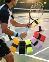 Poignée multicolores antidérapante en PU pour raquettes de tennis et de badminton