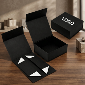 Custom 1.5mm Thick Paperboard Gift <b>Box</b> Luxury Bronzing Printing Fashion Trend for Jewelry Watch Cosmetic Perfume Candy Packaging - Product Image 2