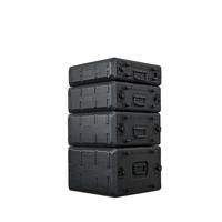 Prix d'usine PE Material Amp Rack Flight Case Bienvenue à personnaliser