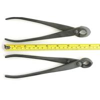 Kit d'outils professionnels pour bonsaï Smiletools/OEM avec cisailles de taille manuelles, modèle ST-FS001, pour l'entretien des plantes d'intérieur/extérieur - Noir