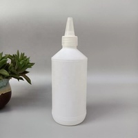 Fabrication Bouteille d'emballage d'huile à cheveux ronde personnalisée en PEHD de 60ml Bouteille à presser avec bouchon à embout de 100ml Bouteilles en plastique de 150ml
