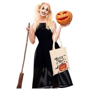 Sac de courses écologique en toile de coton biologique bon marché avec logo, motif de lettres, taille personnalisée - Product Image 4