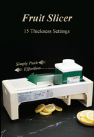 AY-150 Plastic Fruit Snijder Thee Winkel Citroen Snijder Huishoudelijk Gebruik Fruit Groente Aardappel Snijder Accessoire Snijgereedschap Snijmachine