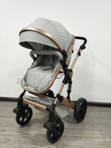 Los cochecitos plegables son una nueva tendencia para 2024/Un imprescindible de viaje: un cochecito de lujo y cómodo con asiento bidireccional - Product Image 4