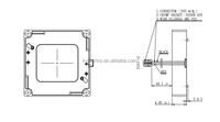 Ventes chaudes Obturateur thermique mécanique pour détecteur thermique 640x512 640x480 pixels 12-17um Étalonnage de l'inégalité