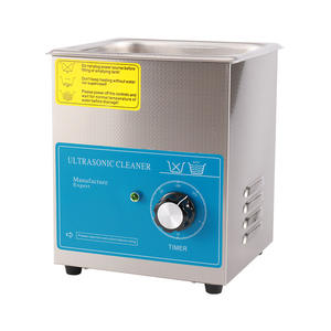 Nettoyeur à ultrasons professionnel 1,3 L en acier inoxydable avec minuterie pour l'entretien des lunettes - Product Image 1