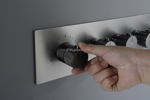 Латунный настенный смесительный клапан для скрытого душа, 4-ходовой выход с функцией управления потоками, пистолет для использования в ванной - Product Image 5