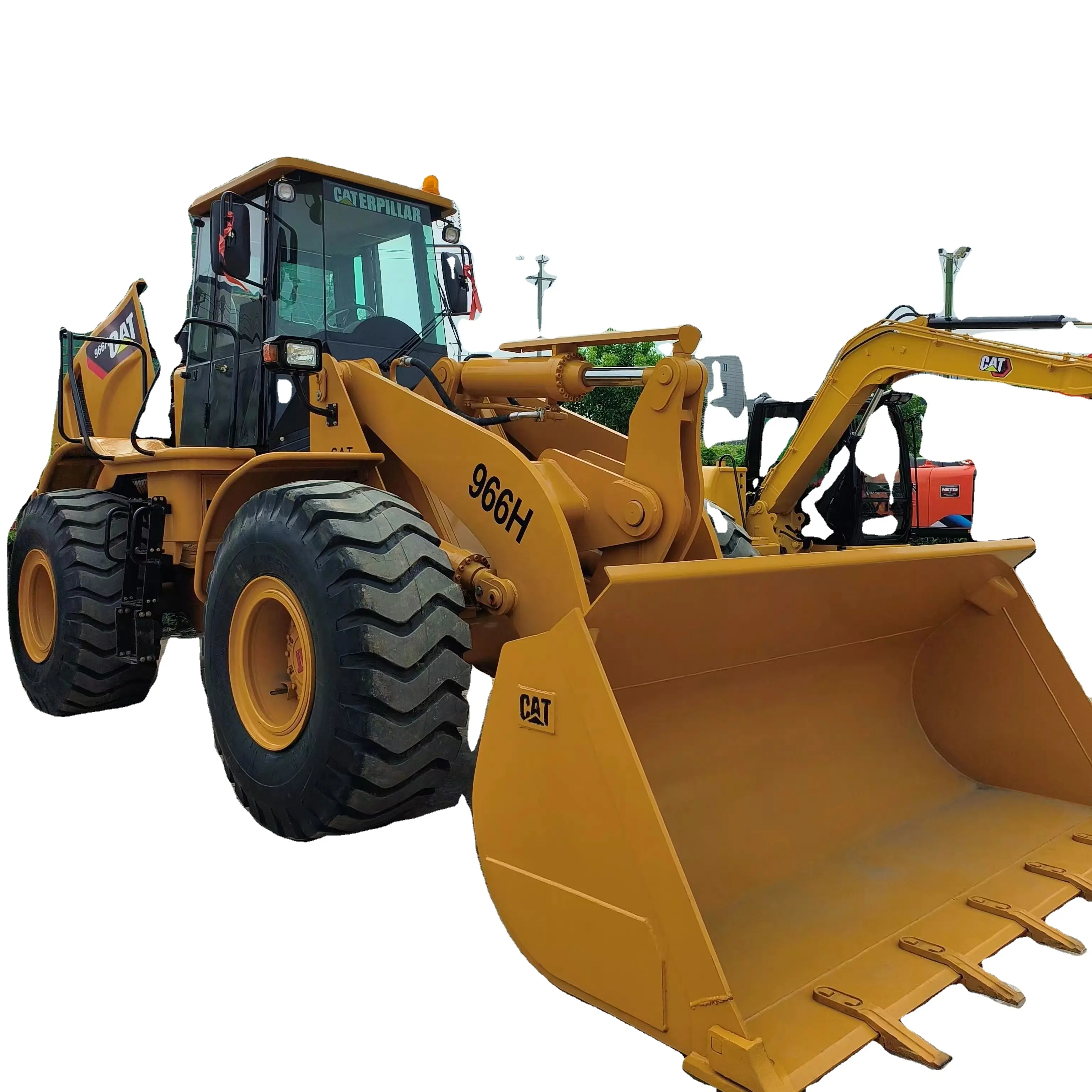 Japanese original imported Caterpillar 966H used wheel loaders sold cheaply and other models Carter sold CAT 966H