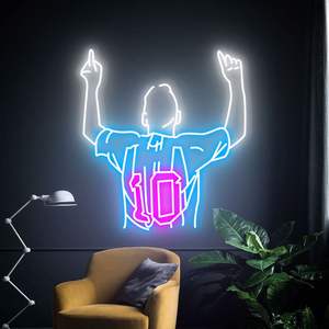 Letrero de Neón 3D Personalizado 2025 para Logotipo Comercial, Decoración de Autos y Fiestas Deportivas <span class=keywords><strong>con</strong></span> Luces LED de Neón - Product Image 4