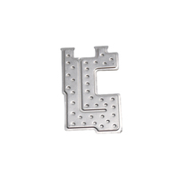 Plaque froide liquide roll-bond légère personnalisée pour l'industrie de l'énergie solaire Plaque froide liquide roll-bond personnalisée