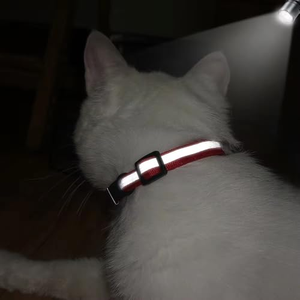 Collier Réfléchissant Réglable pour Chat en Gros, Couleurs Assorties - Product Image 4