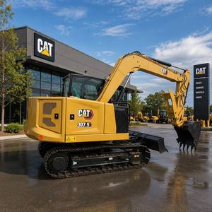 Excavatrice d'occasion Caterpillar CAT307.5 à vendre, 7 tonnes, fabriquée au Japon, bon état, importée avec emballage d'origine - Product Image 4