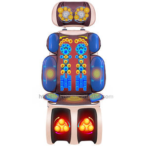 Luxus-Multifunktions-Gruppe-Vibrations-Massagestuhl Kissen Schwerelosigkeit-Heizung Funktionen für Kopf Hals Taille Rückseite Schulter Bein - Product Image 6